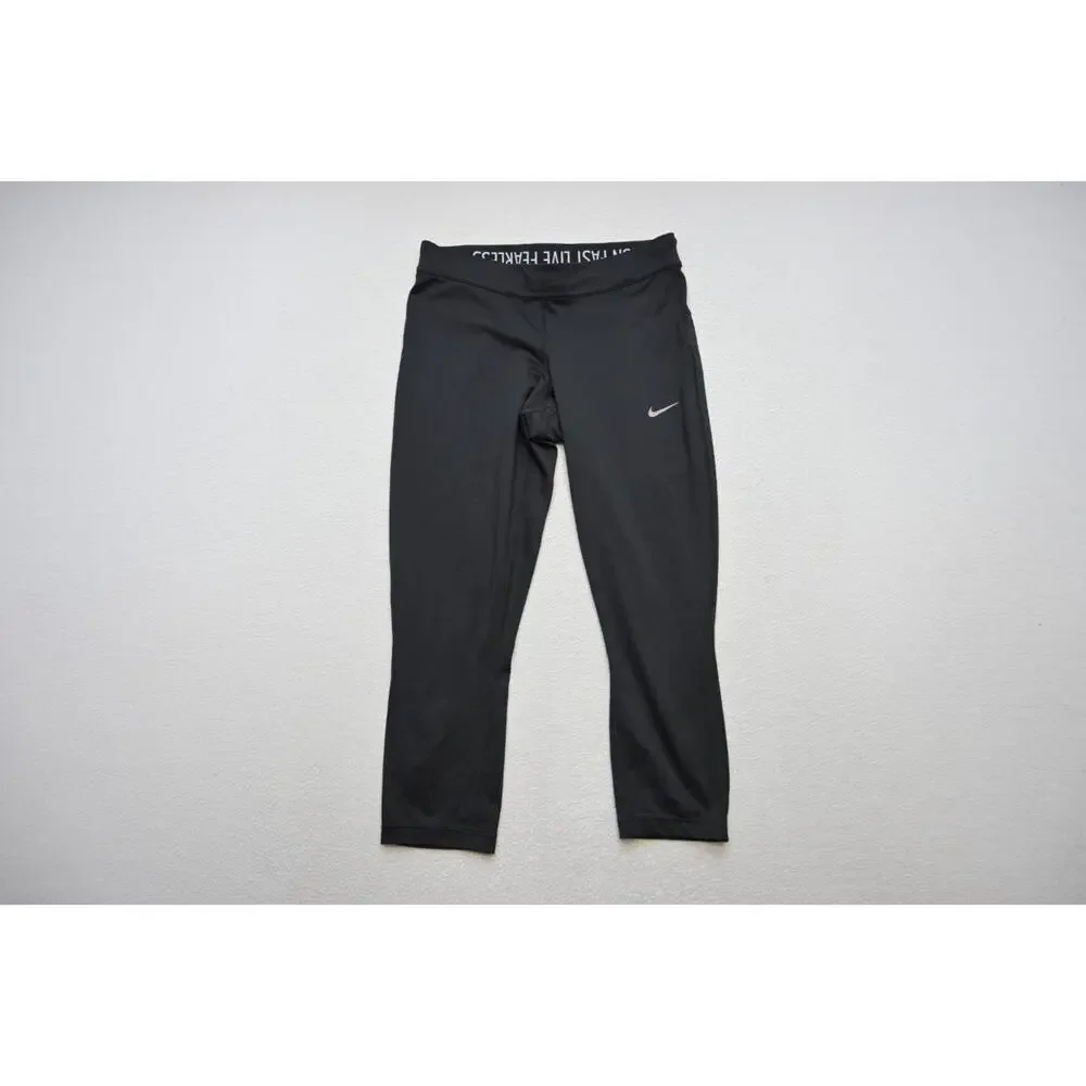 Nike Running Leggings Dri‎ Fit Compression Yoga Performance Pants Womens Small